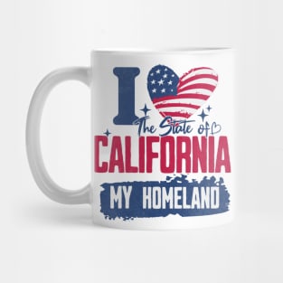 California my homeland Mug